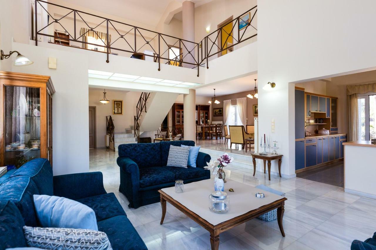 Carpe Diem-Luxury Villa With Private Pool Agia Paraskevi  Exteriér fotografie