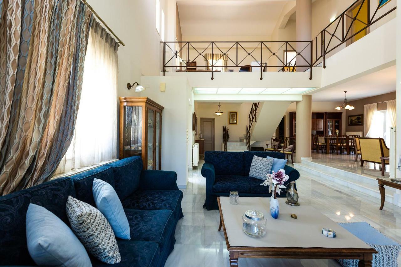 Carpe Diem-Luxury Villa With Private Pool Agia Paraskevi  Exteriér fotografie