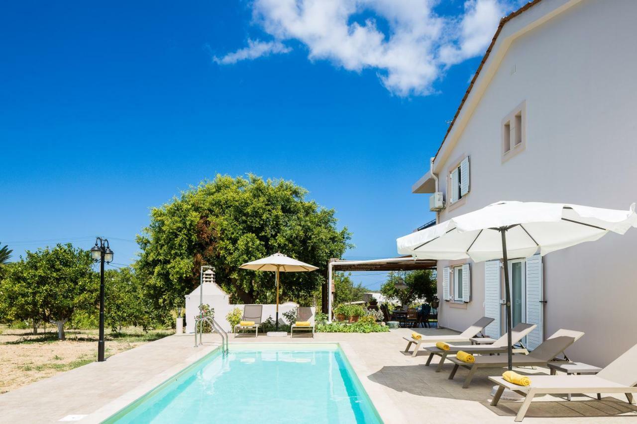 Carpe Diem-Luxury Villa With Private Pool Agia Paraskevi  Exteriér fotografie